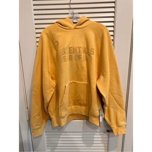 Essentials Fear of God Yellow Hoodie